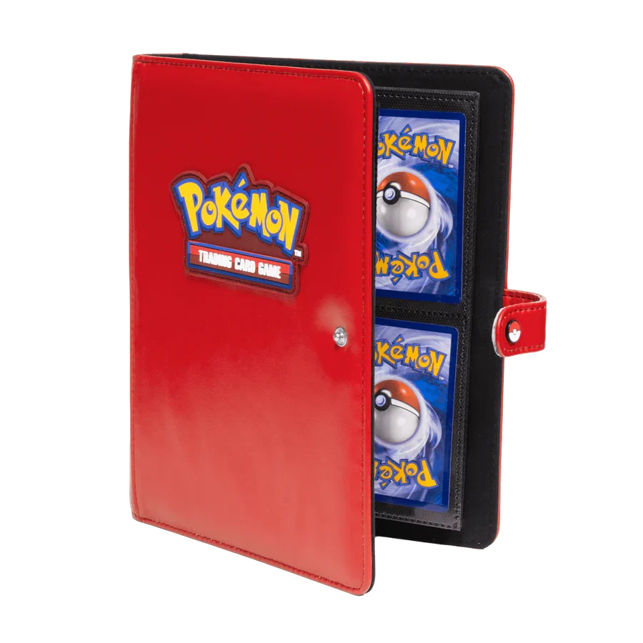 Pokémon Premium Snap Binder – Red 4-Pocket