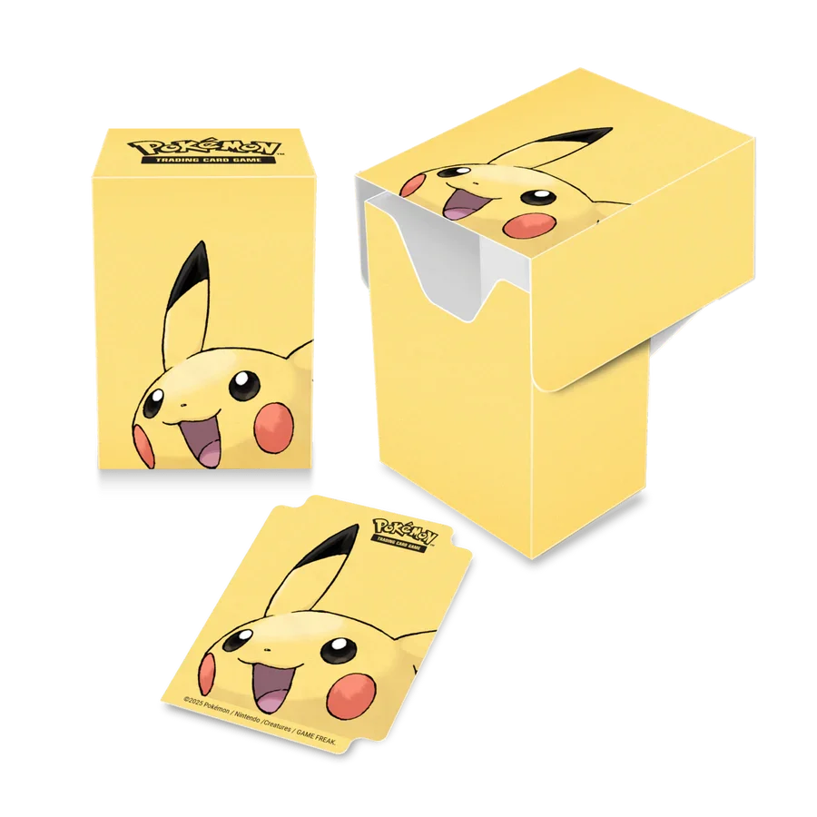 Pikachu Full View Deck Box – Officially Licensed