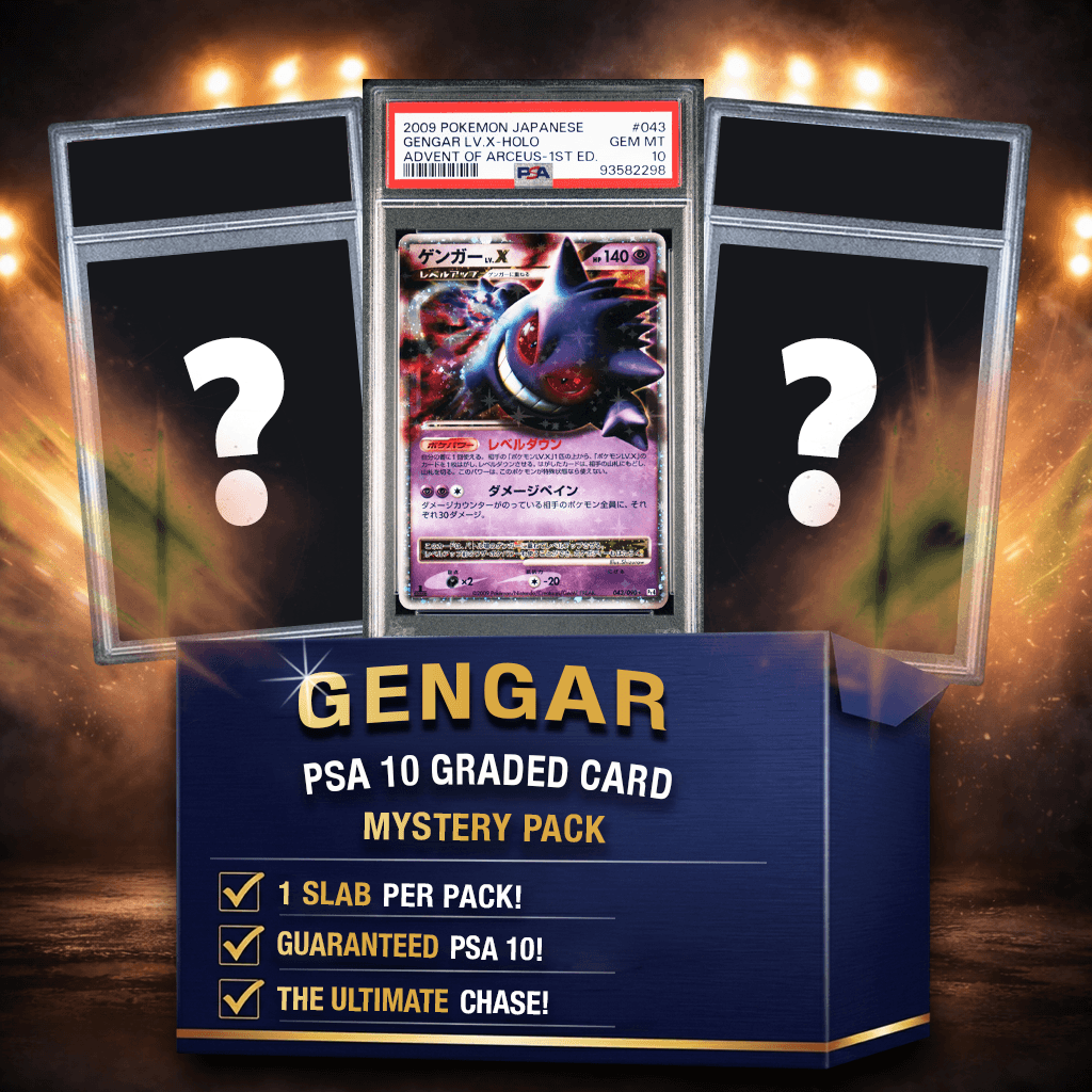 Gengar PSA 10 Mystery Pack – 1 Graded Gem Mint Gengar