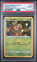 PSA 8 Grookey Holo #010 – 2020 Sword & Shield (Graded, Near Mint)