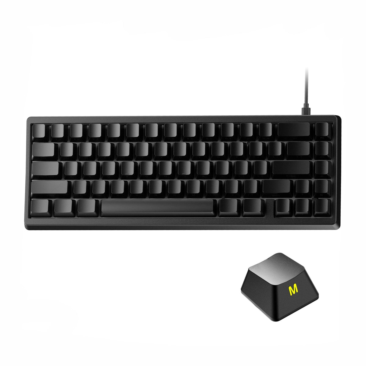 XVX M67 Mechanical Keyboard – Interstellar Black, RGB, Hot-Swap