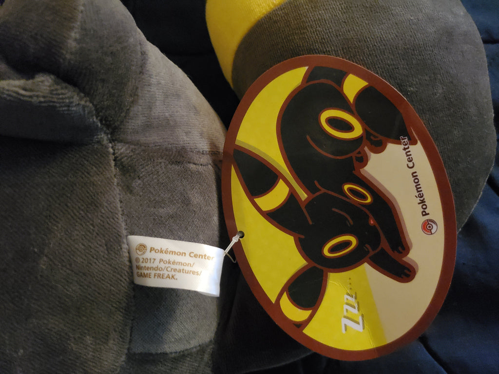 Pokémon Center Umbreon Sleeper Plush – Authentic, with Tags