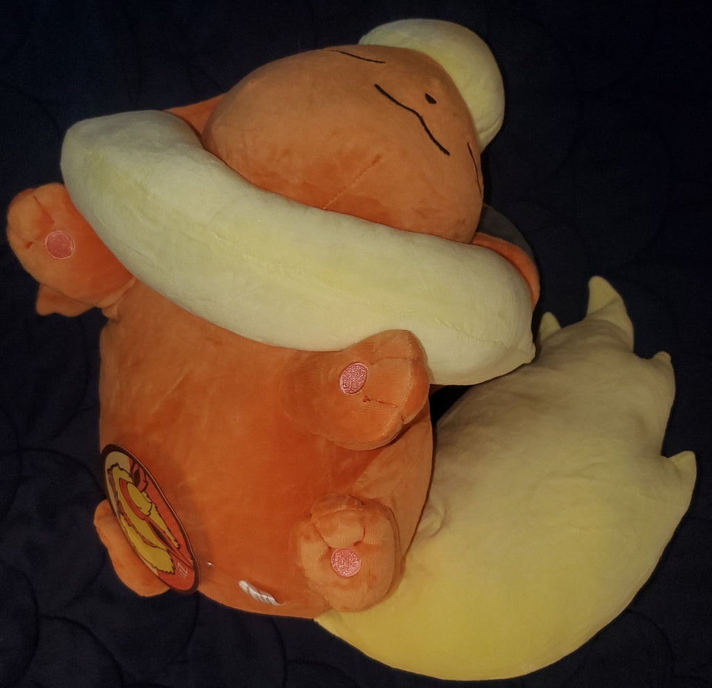 Pokémon Center Flareon Sleeper Plush – Authentic, with Tags