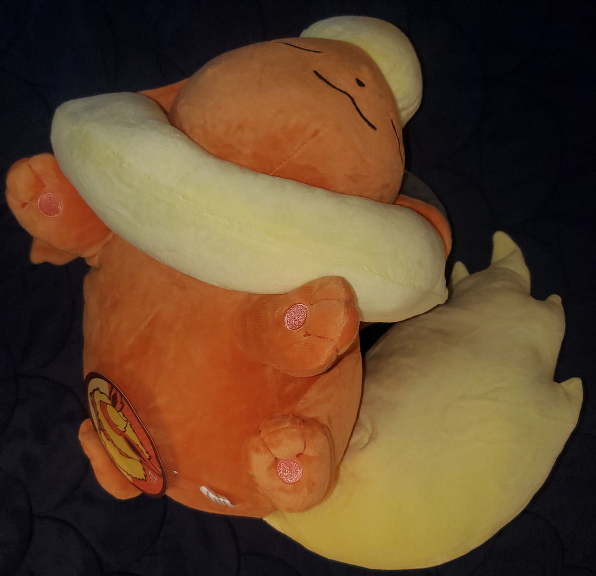 Pokémon Center Flareon Sleeper Plush – Authentic, with Tags