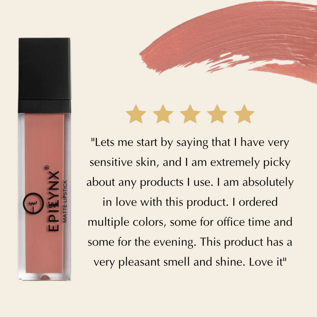 EpiLynx Liquid Lipstick & Gloss – Long-Wear, Vegan