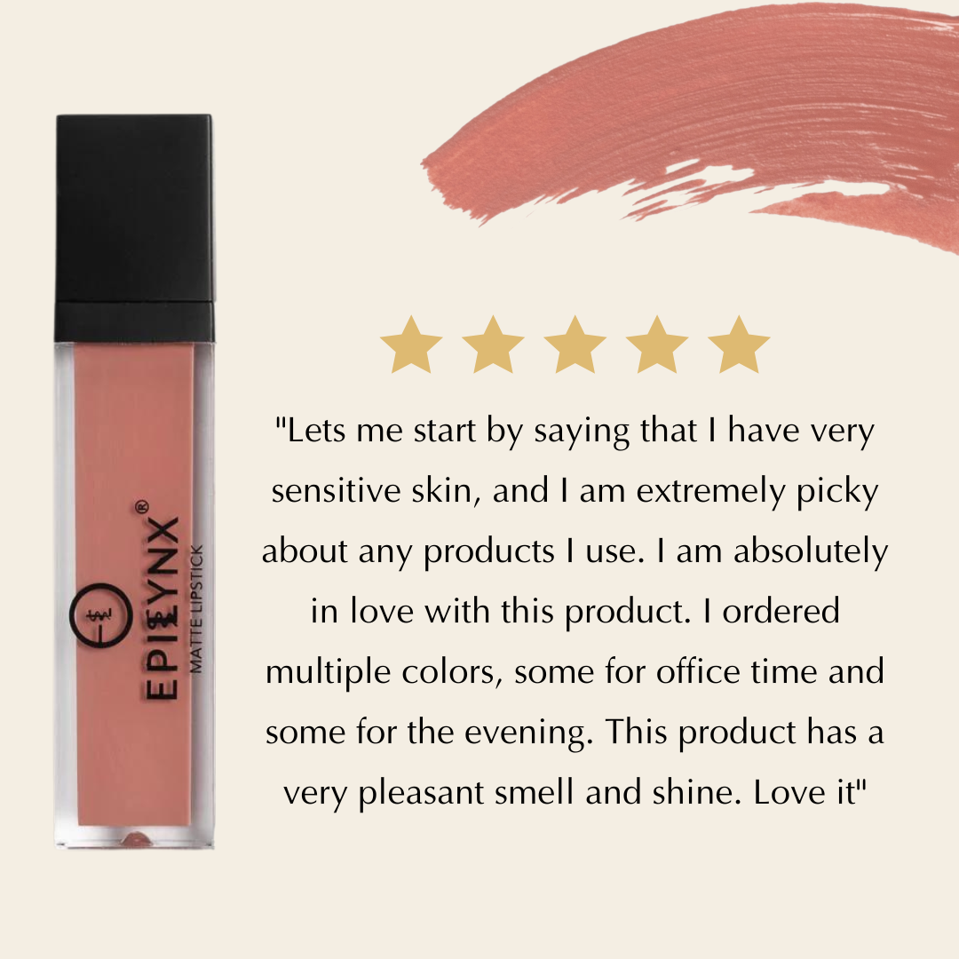 EpiLynx Liquid Lipstick & Gloss – Long-Wear, Vegan