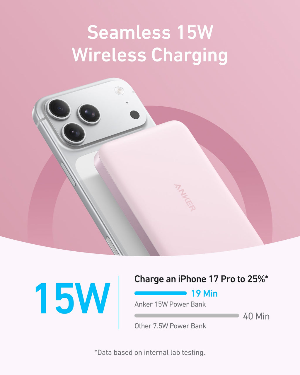 Anker MagGo 10K Slim Magnetic Power Bank – Qi2 15W
