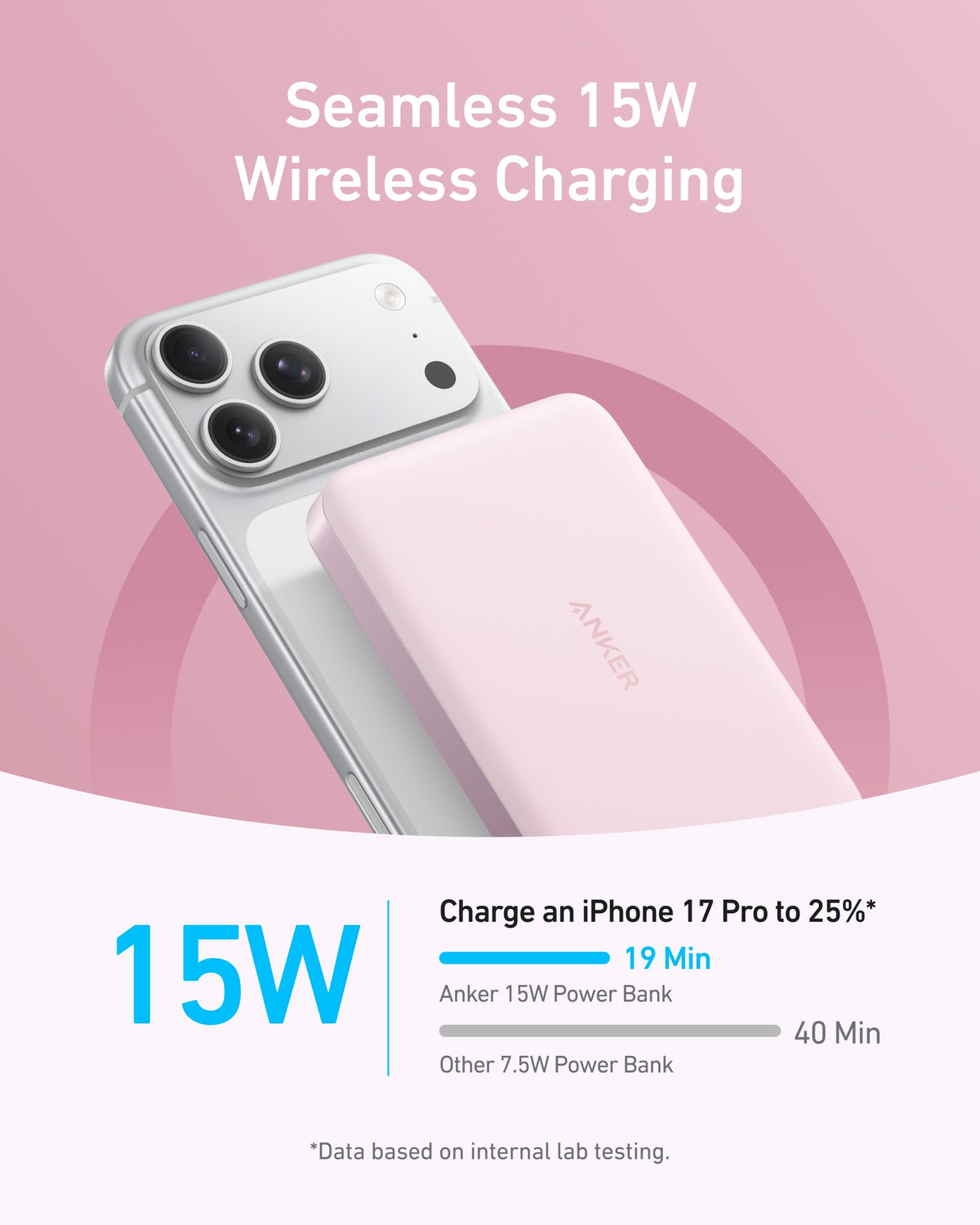 Anker MagGo 10K Slim Magnetic Power Bank – Qi2 15W