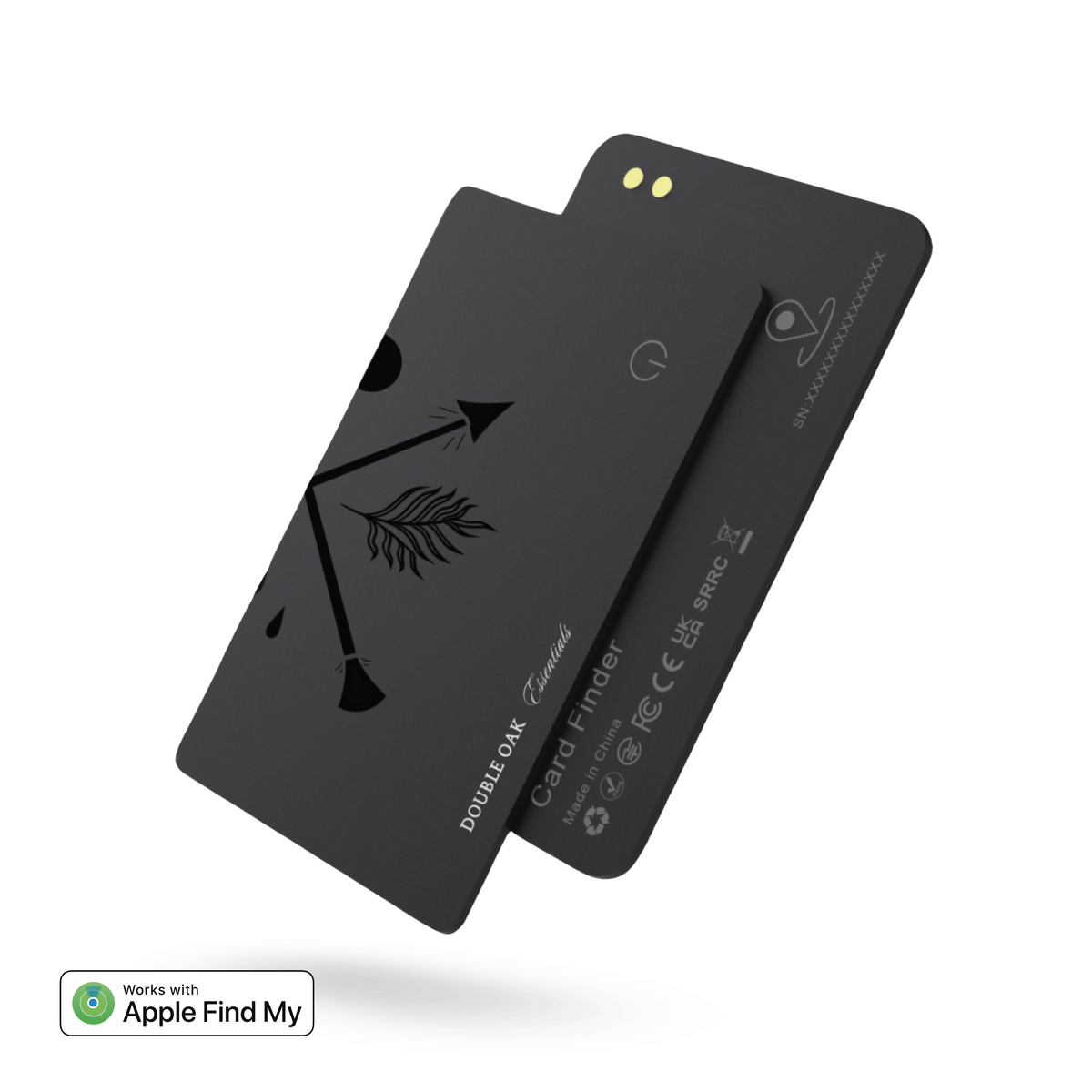 Wallet Tracker Card – Works with Apple Find My