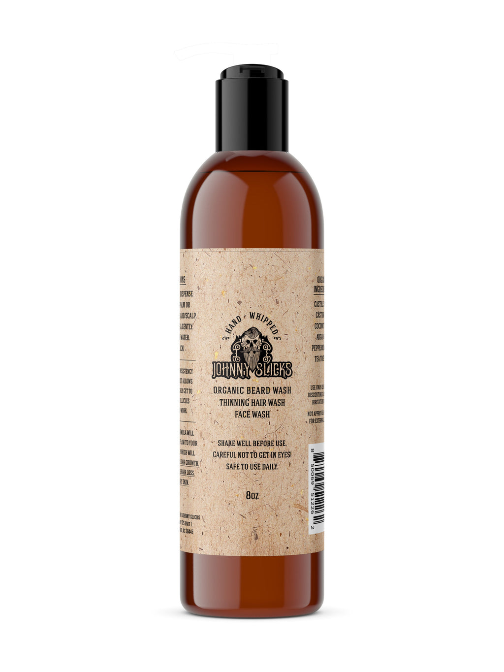Johnny Slicks Hand-Whipped Beard Wash