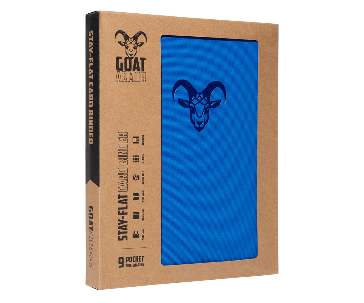 "Stay Flat" Card Binder