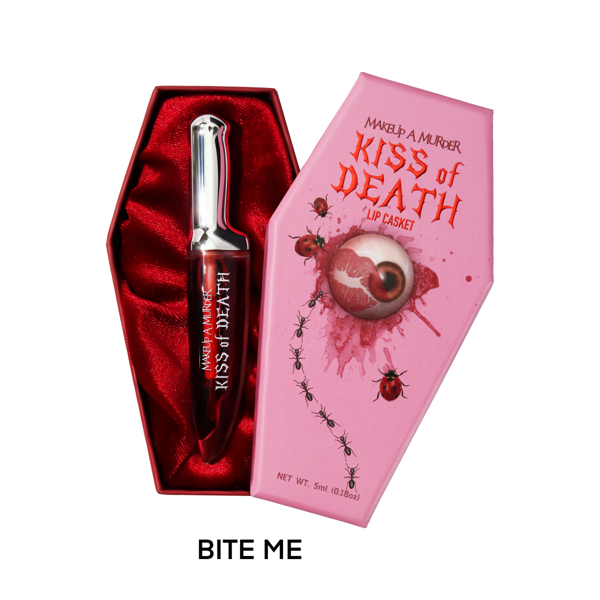 KISS of DEATH Bloody Lip Oil – Knife Applicator