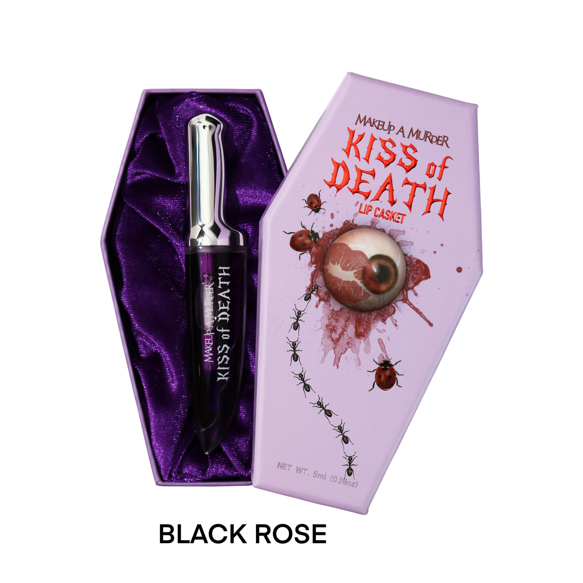 KISS of DEATH Bloody Lip Oil – Knife Applicator
