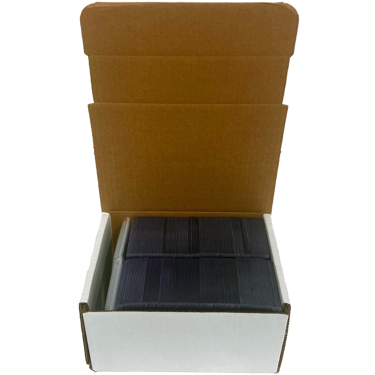 Trading Card Storage Box with Toploaders & Sleeves