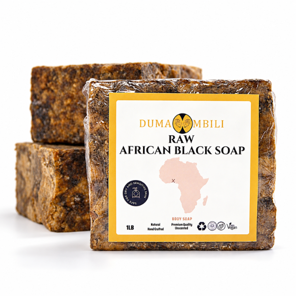 Authentic African Black Soap – Handmade in Ghana