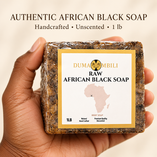 Authentic African Black Soap – Handmade in Ghana
