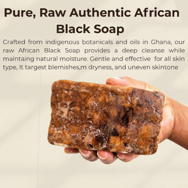 Authentic African Black Soap – Handmade in Ghana