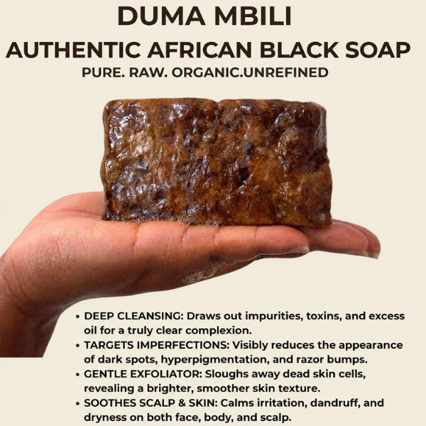 Authentic African Black Soap – Handmade in Ghana