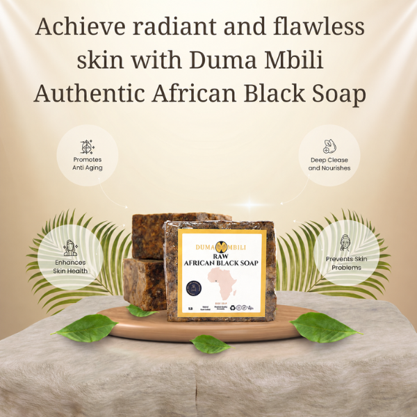 Authentic African Black Soap – Handmade in Ghana