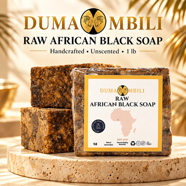 Authentic African Black Soap – Handmade in Ghana