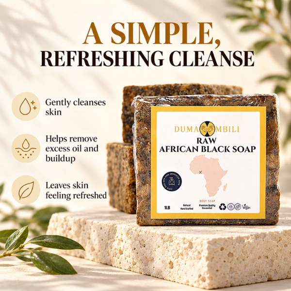 Authentic African Black Soap – Handmade in Ghana