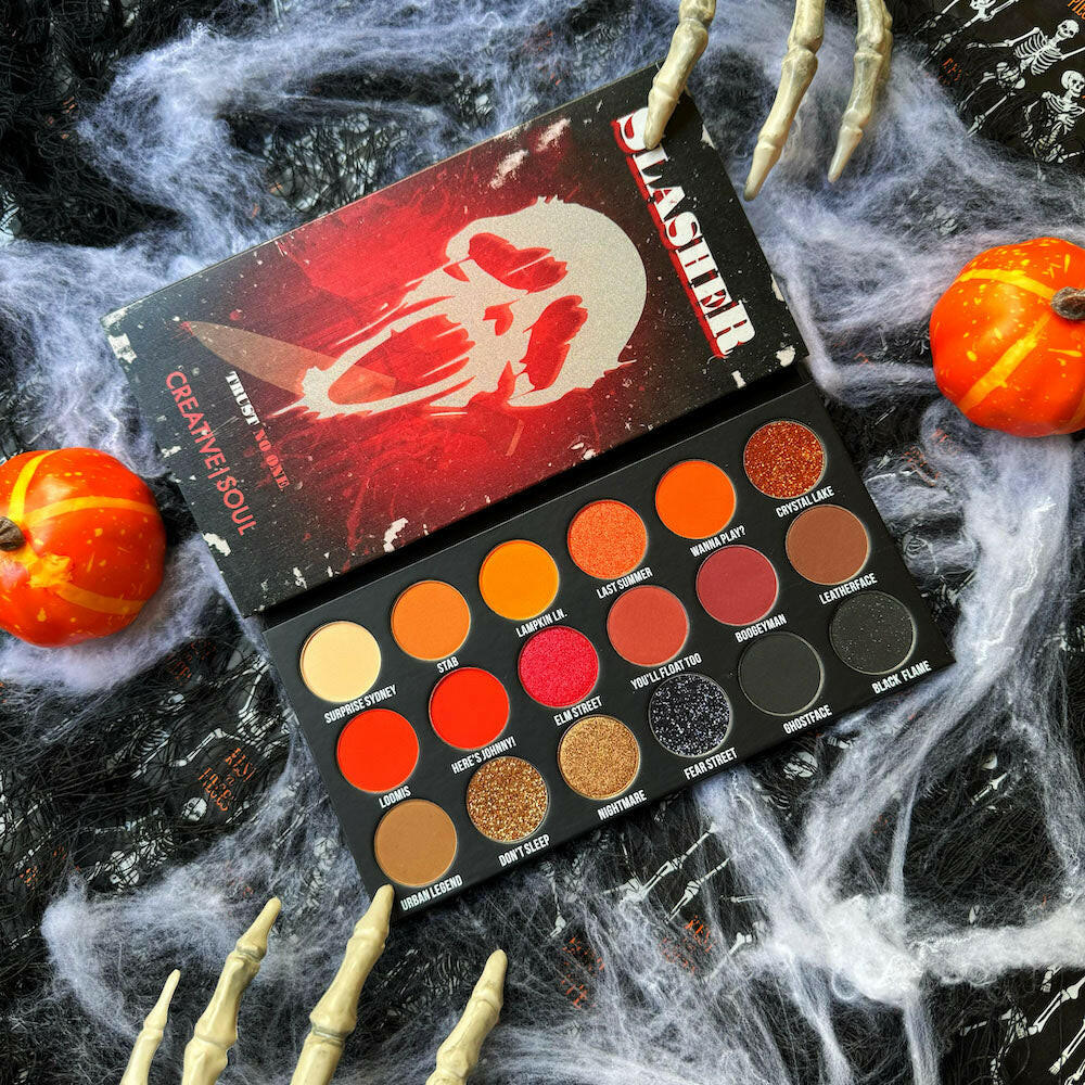 Slasher Eyeshadow Palette – 18 Horror-Inspired Shades