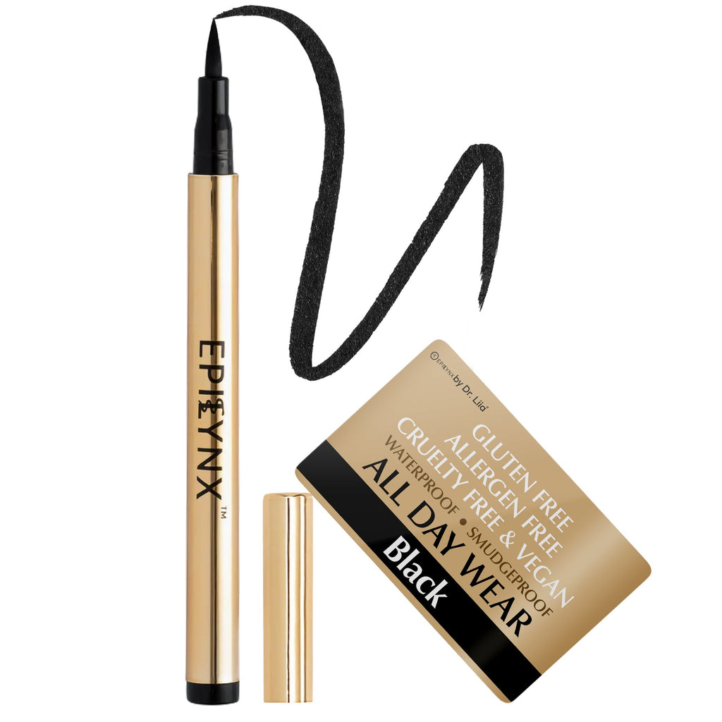 EpiLynx Waterproof Liquid Eyeliner – 10 Bold & Shimmer Shades