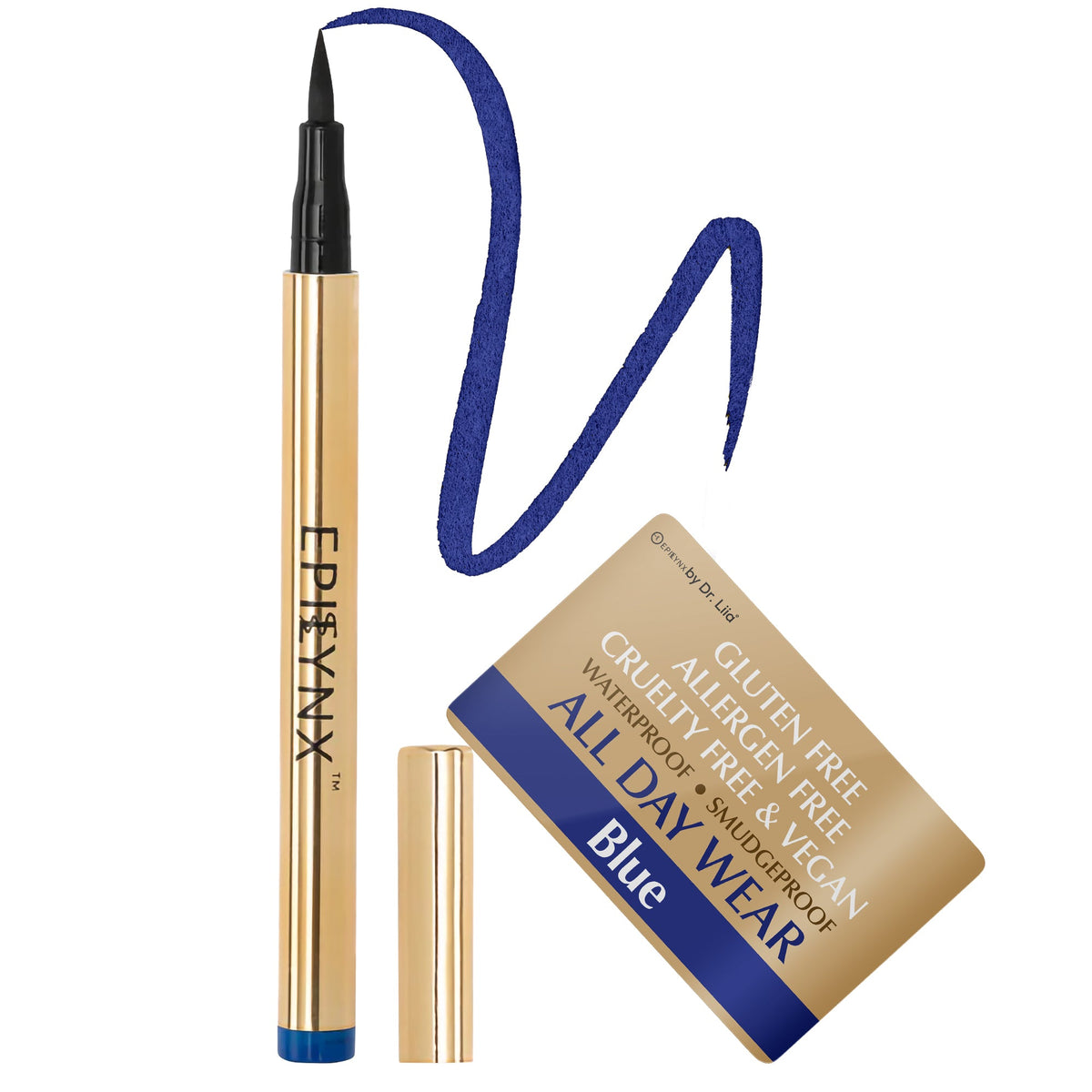 EpiLynx Waterproof Liquid Eyeliner – 10 Bold & Shimmer Shades