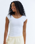 Downeast Essential Tee – Fitted Scoop Neck