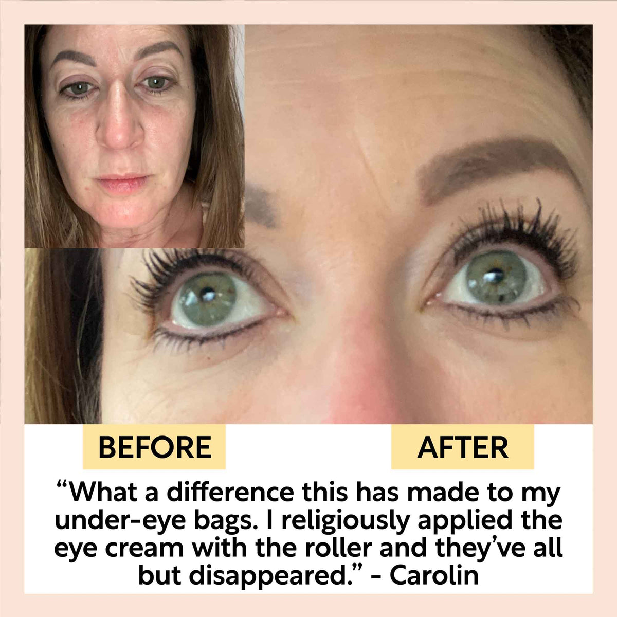 UpCircle Eye Cream with Hyaluronic Acid & Coffee