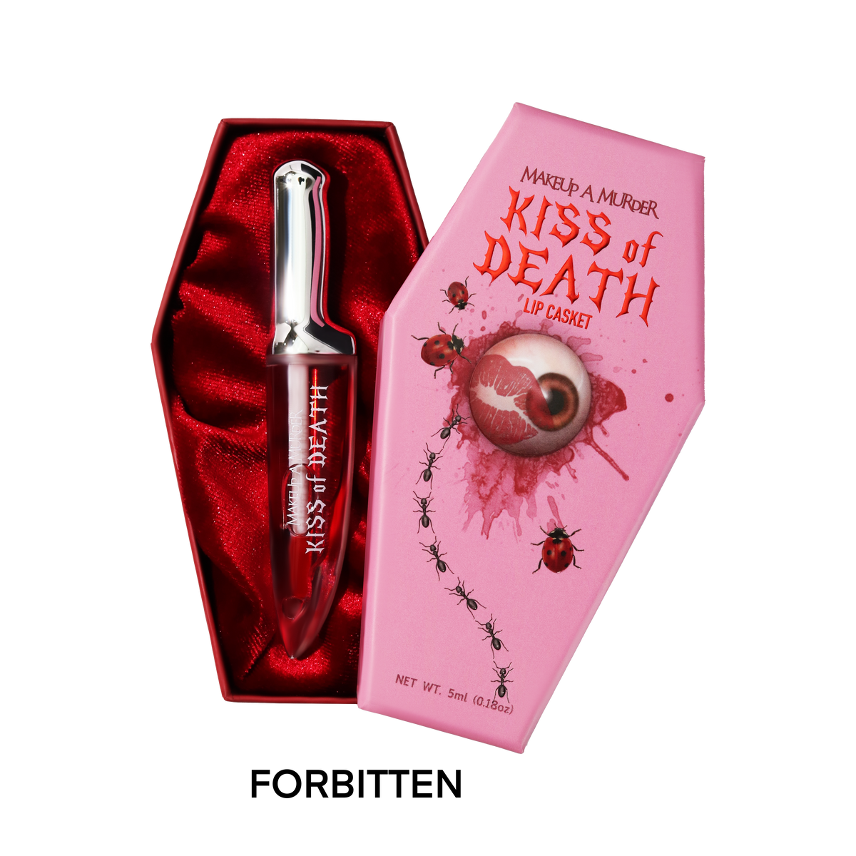 KISS of DEATH Bloody Lip Oil – Knife Applicator