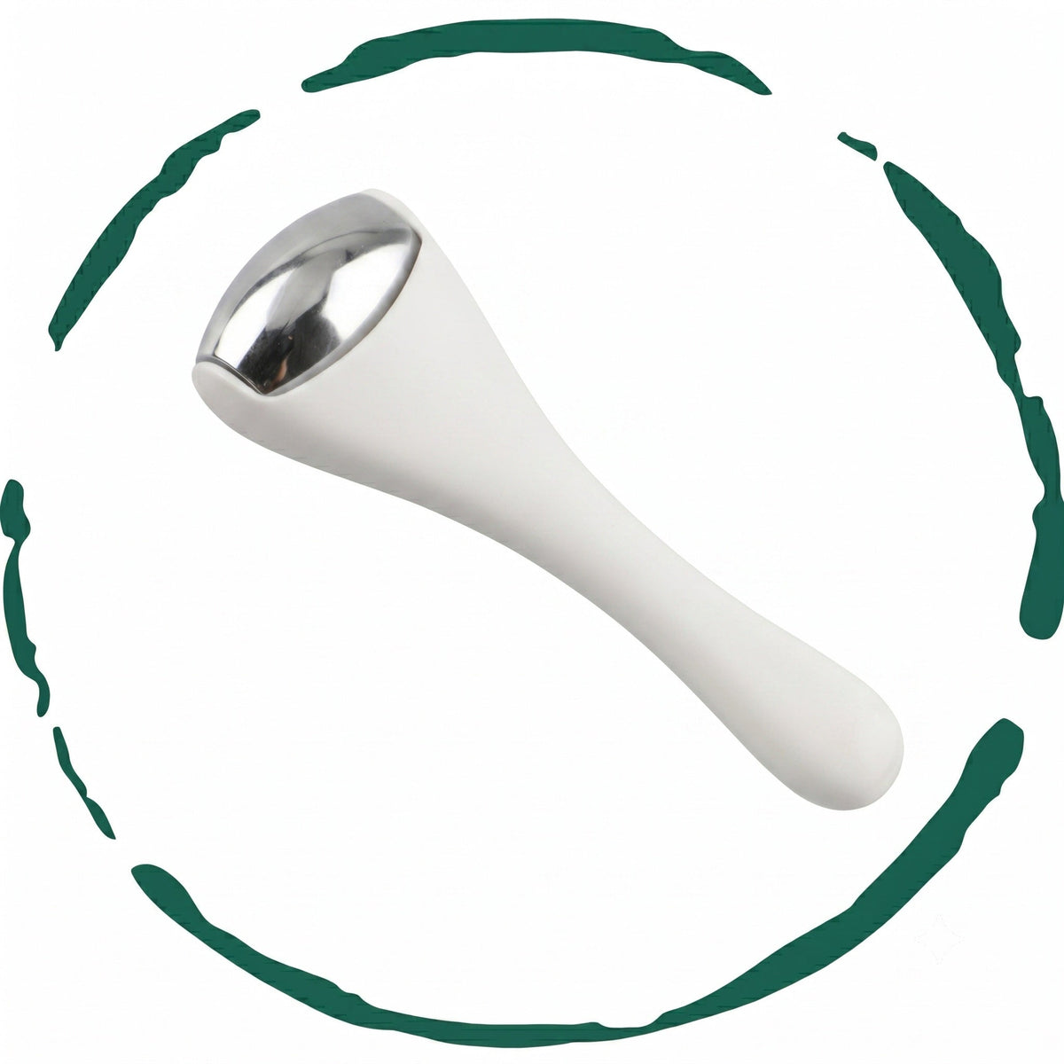 Mini Eye & Face Ice Roller – Stainless Steel
