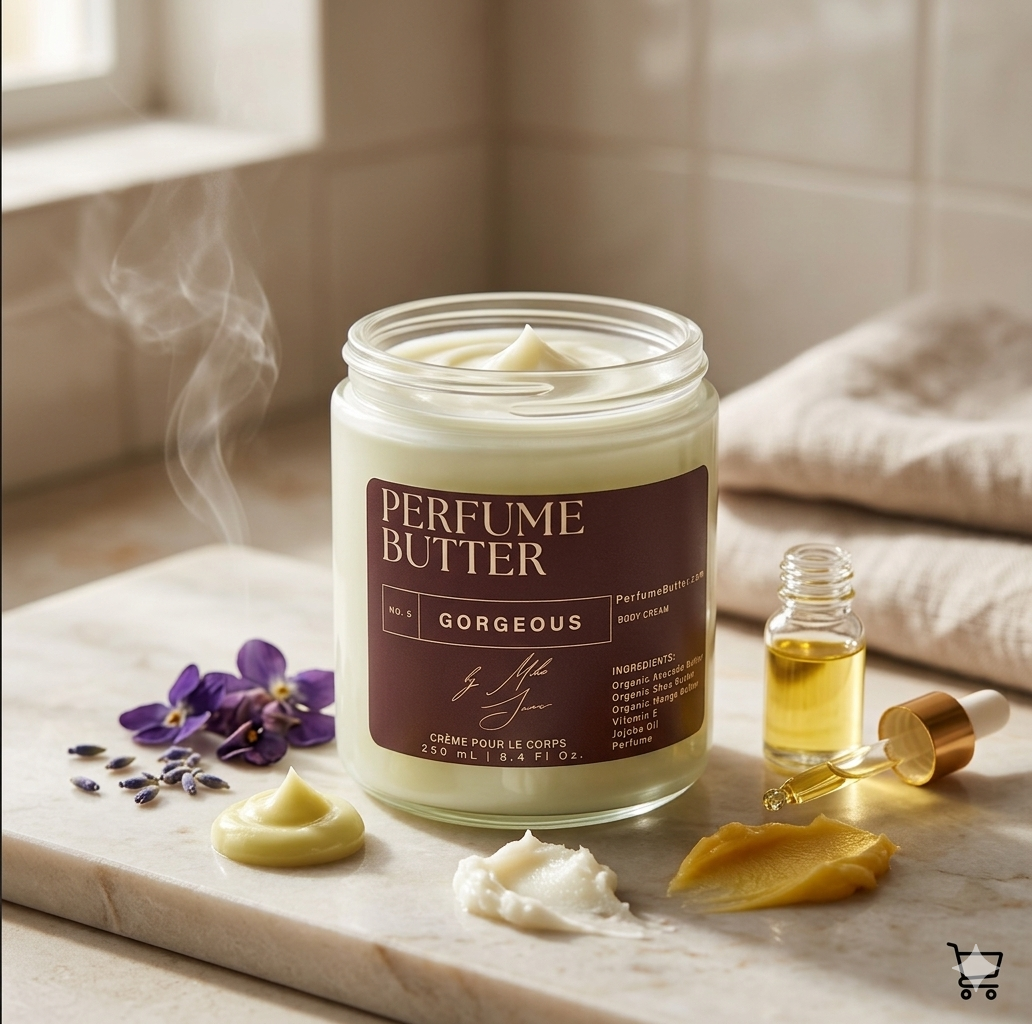 GORGEOUS Perfume Body Butter – Pistachio & Marshmallow