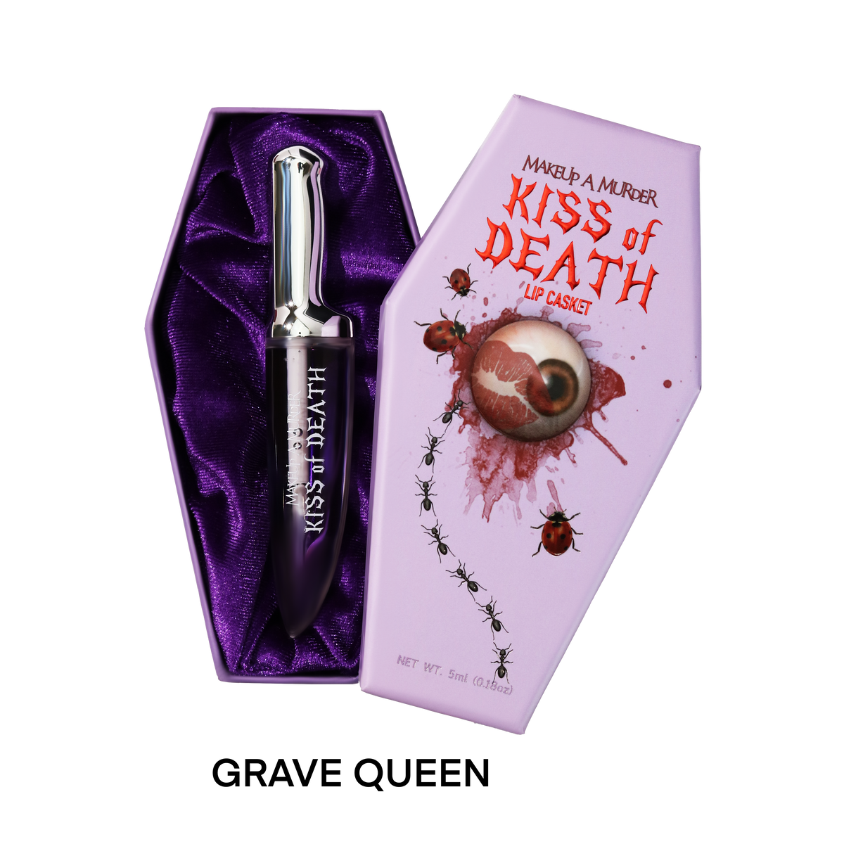 KISS of DEATH Bloody Lip Oil – Knife Applicator