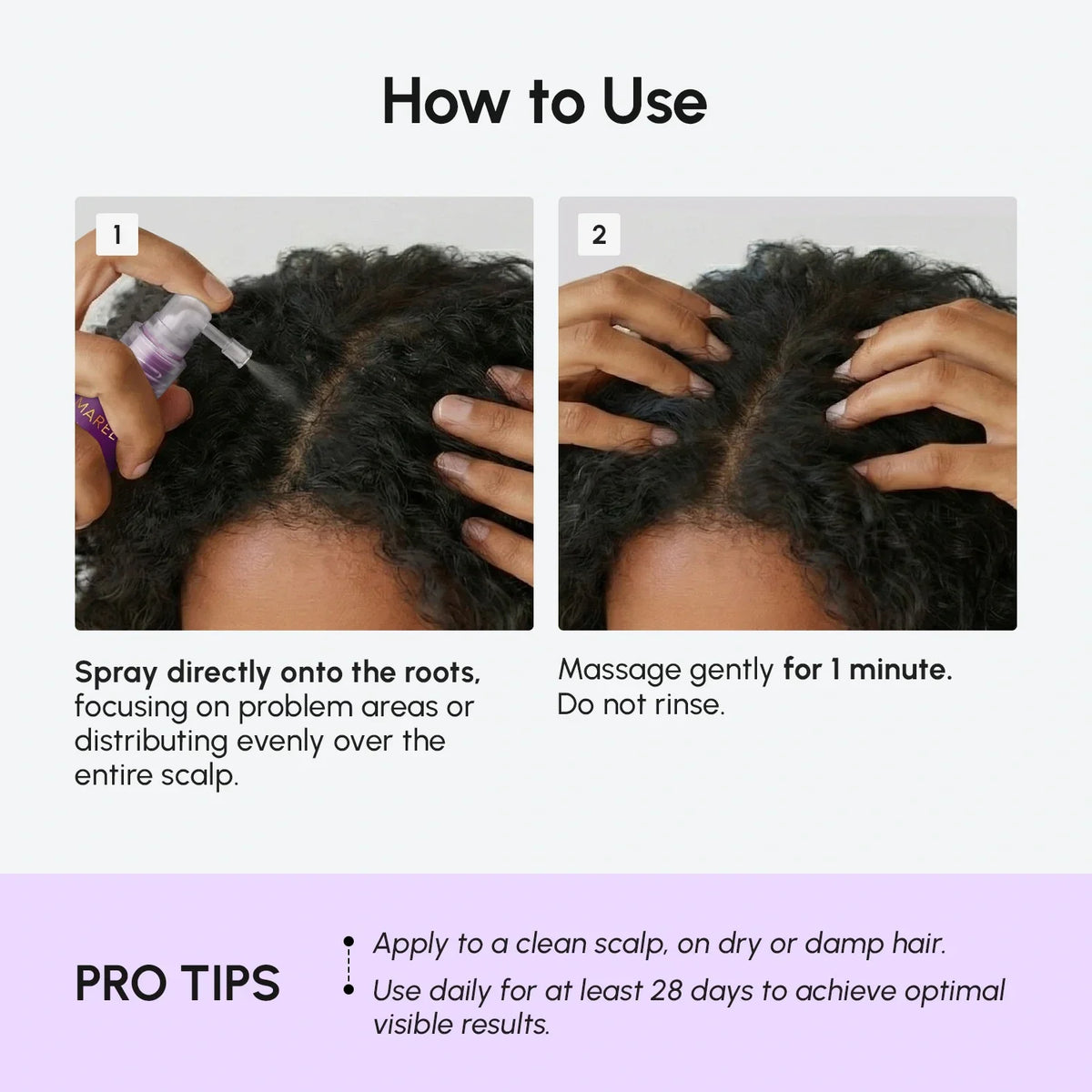 Marée 4-in-1 Rosemary Scalp Spray