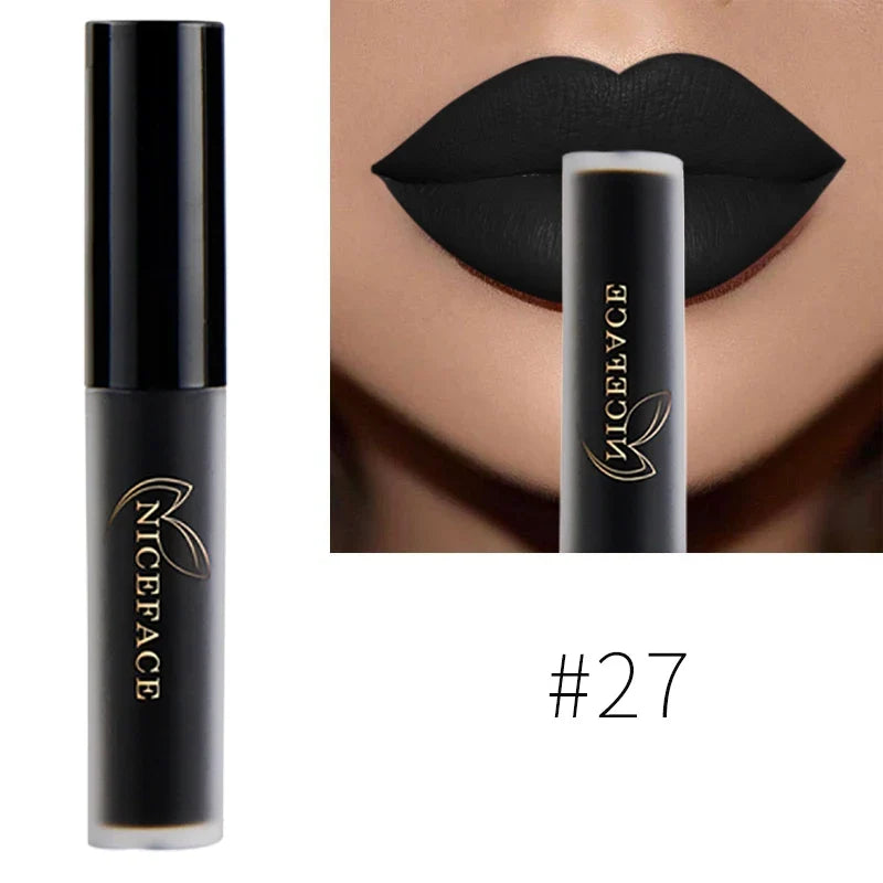 NICEFACE Matte Liquid Lipstick – Waterproof, Long-Lasting