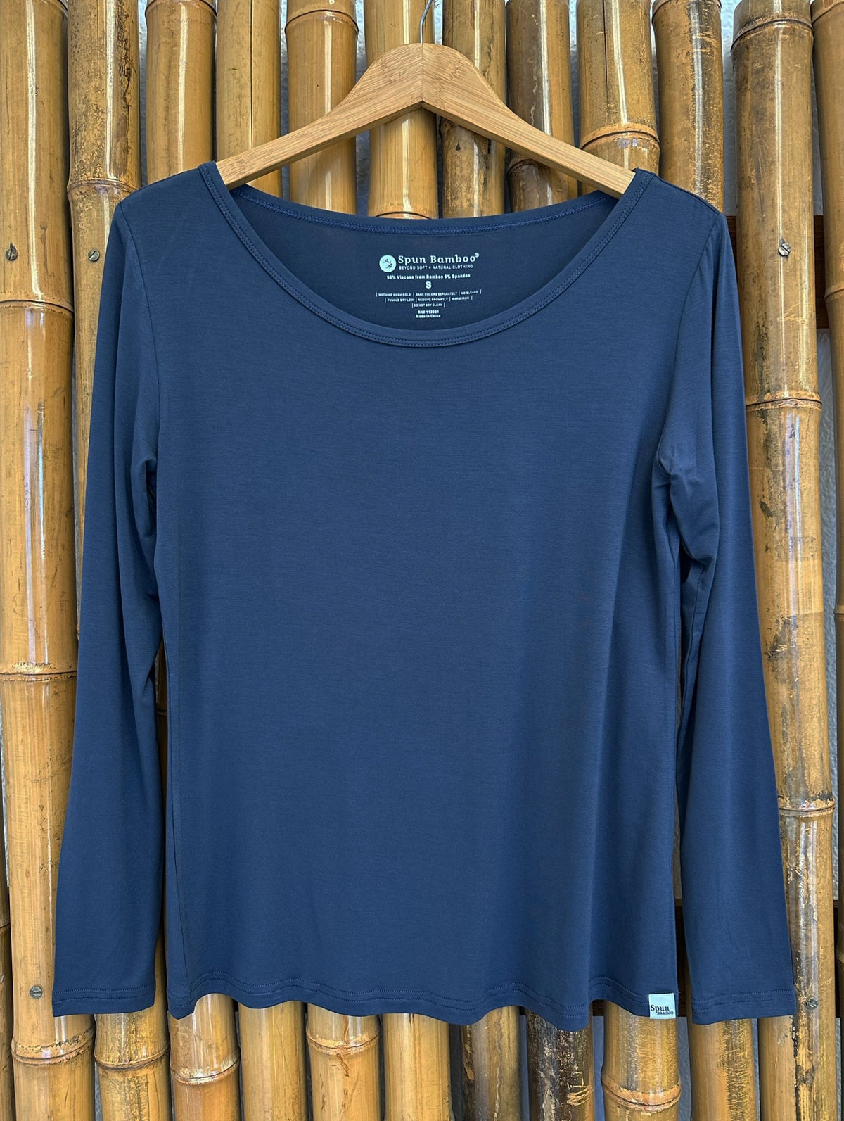 Spun Bamboo Women's Lounge Long Sleeve Tee