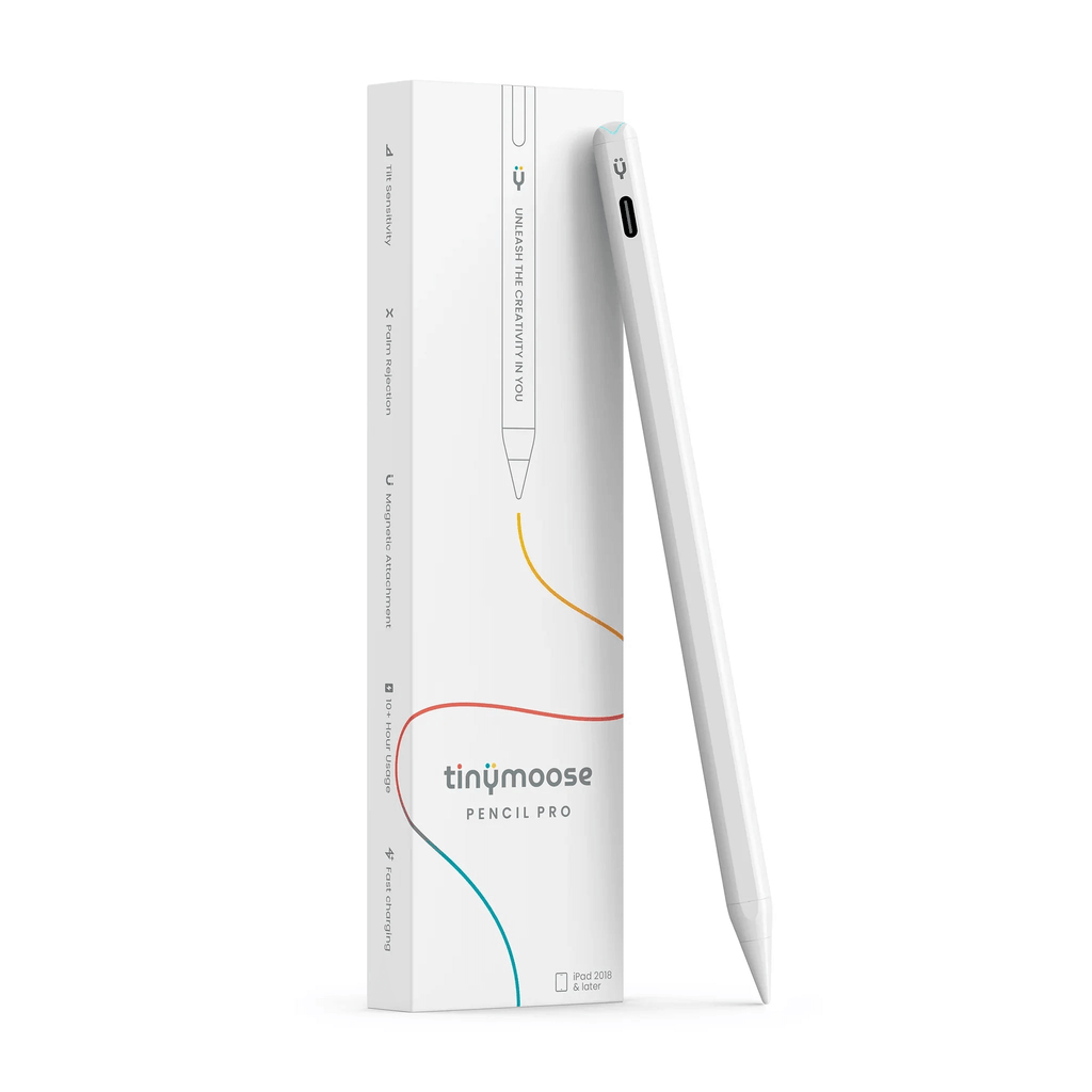 Tinymoose Pencil Pro iPad Pen – Pearl White