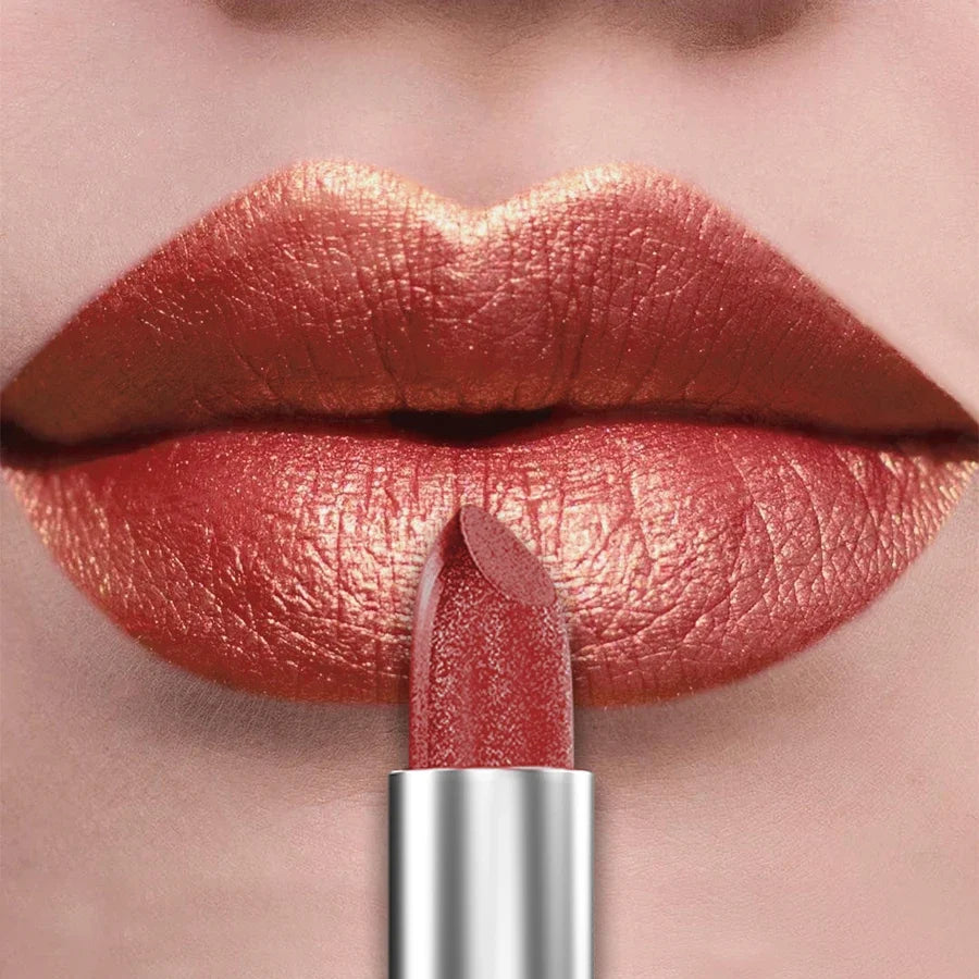 Metallic Glitter Lipstick – 21 Shades