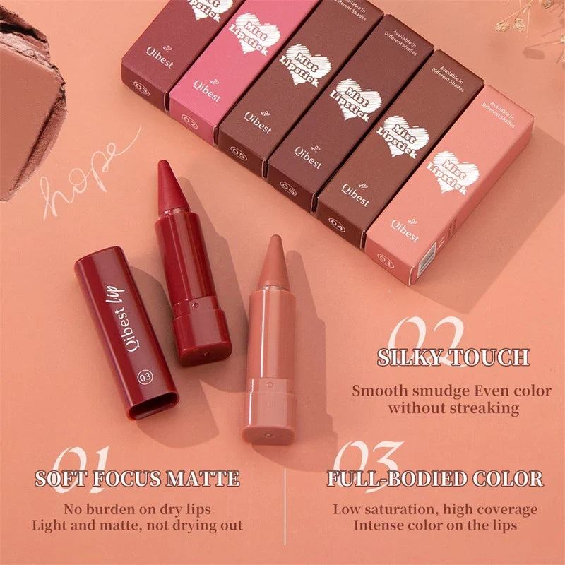 Tapered Matte Lip Liner – Velvet Finish