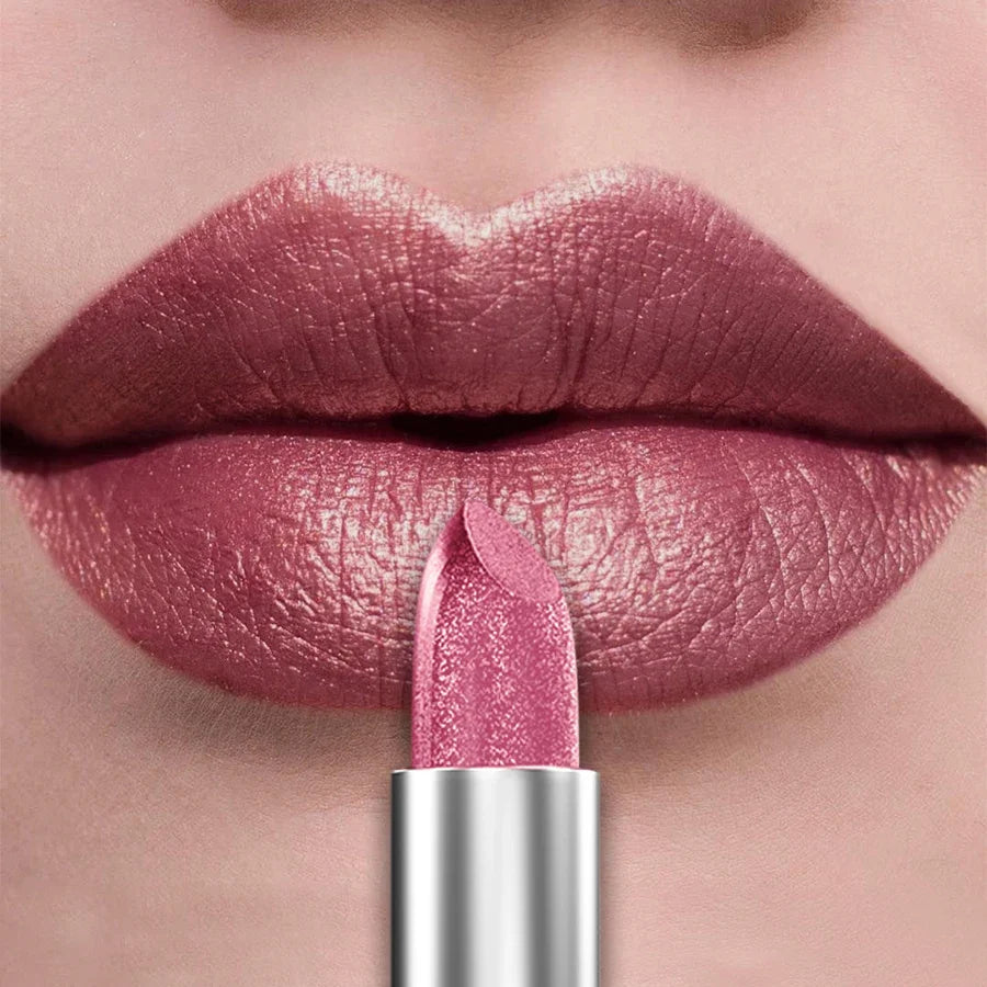 Metallic Glitter Lipstick – 21 Shades
