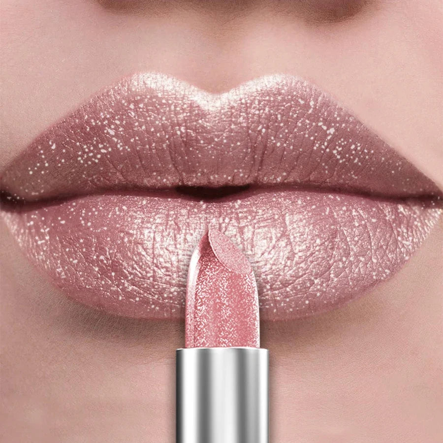 Metallic Glitter Lipstick – 21 Shades