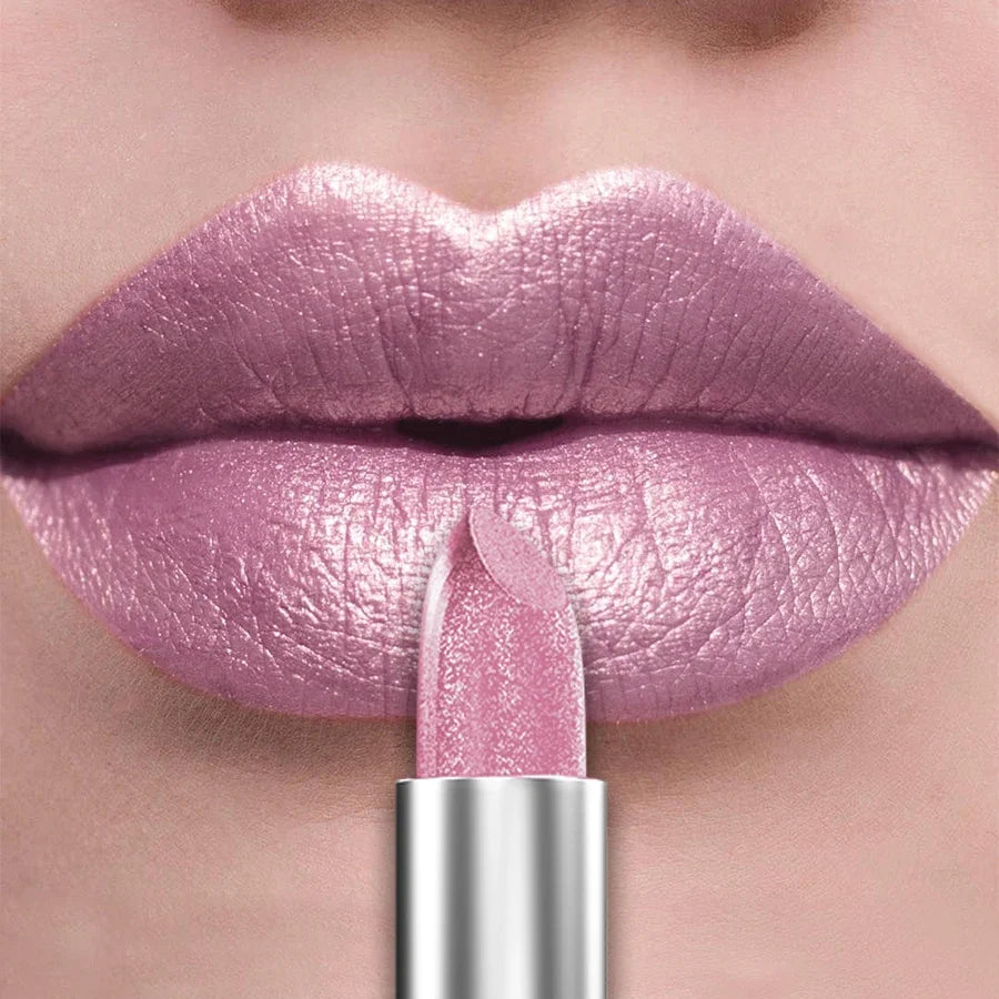 Metallic Glitter Lipstick – 21 Shades