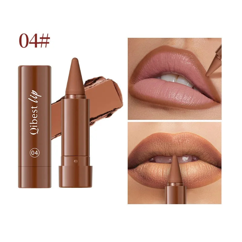Tapered Matte Lip Liner – Velvet Finish