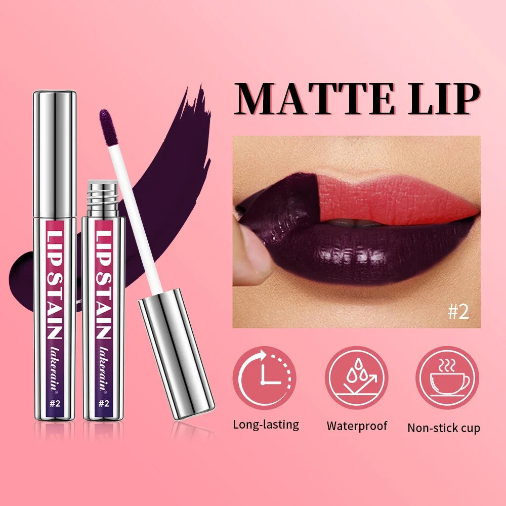 Korean Peel-Off Lip Stain – Long-Wear Matte Tint