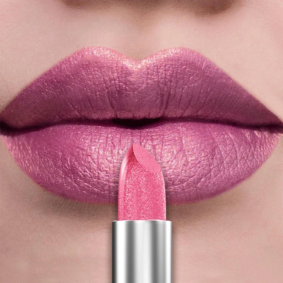 Metallic Glitter Lipstick – 21 Shades