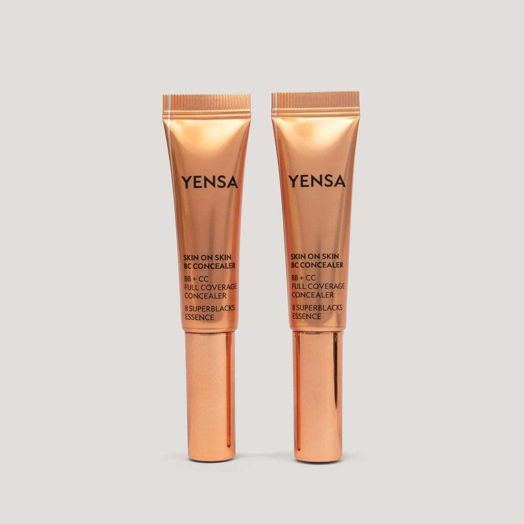 YENSA Skin On Skin BB + CC Serum Concealer – Full Coverage, 11 Shades