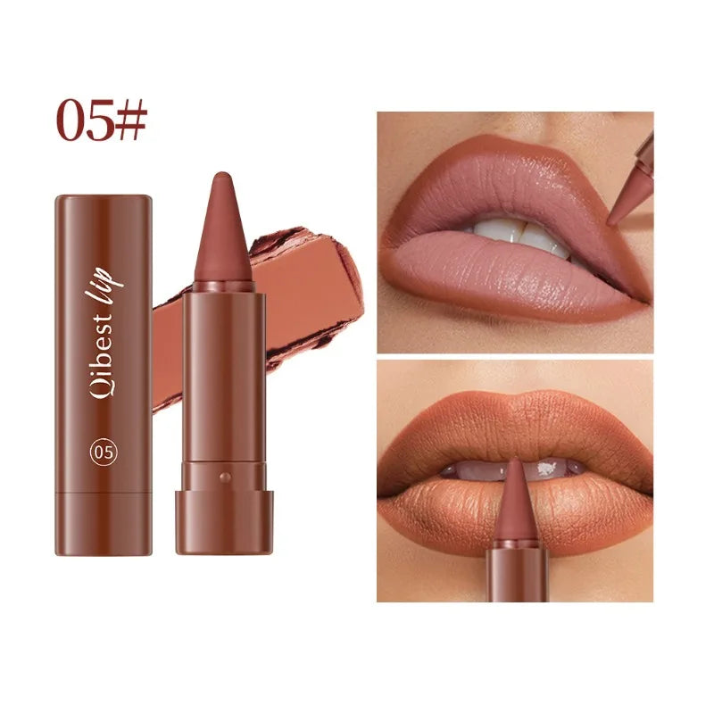 Tapered Matte Lip Liner – Velvet Finish