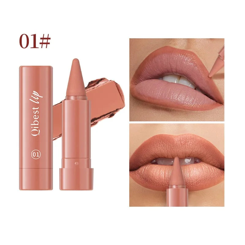 Tapered Matte Lip Liner – Velvet Finish