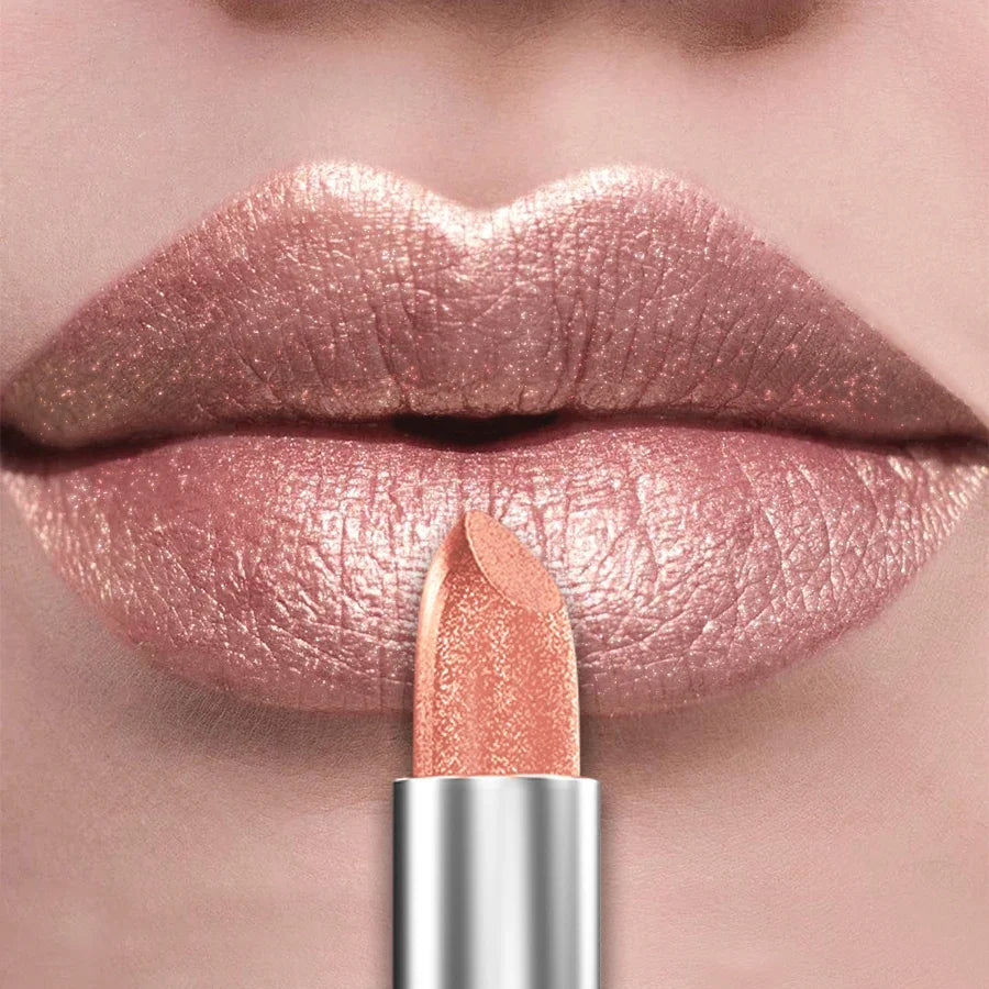 Metallic Glitter Lipstick – 21 Shades